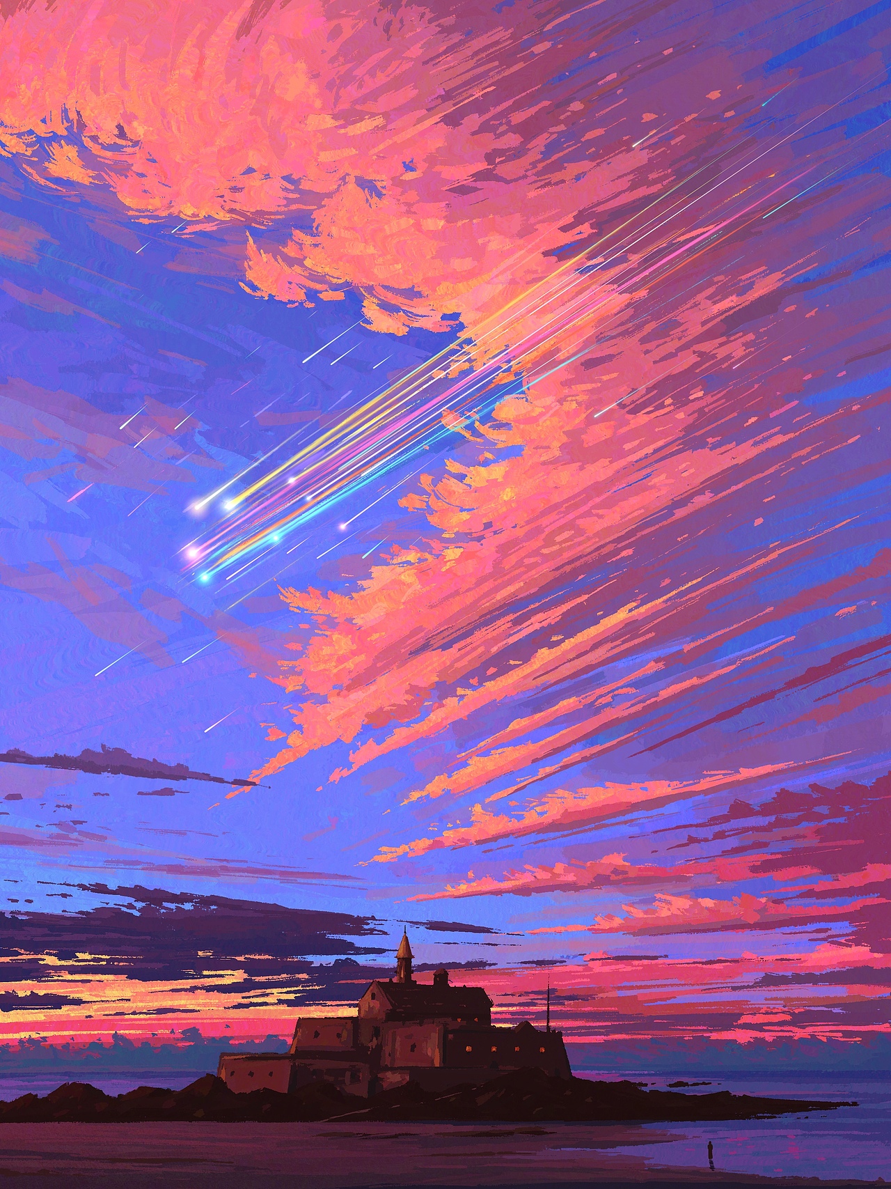 我的2025，又又又又又画了一年的天空（图ZNDAxMTAxNDcy） - 创作习作 - 站酷设计师Fangpeiii原创素材 - 站酷ZCOOL