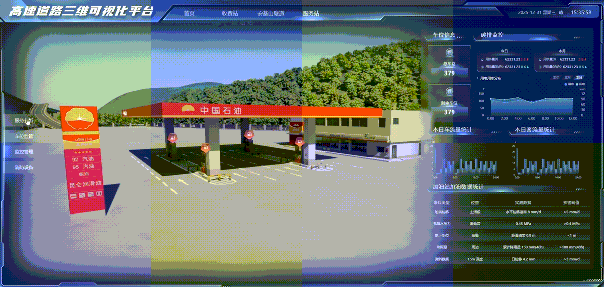 巡天科技 | 高速道路三维可视化平台（图ZNDAxMTAzOTA4） - 交互/UE - 站酷设计师杭州巡天科技原创素材 - 站酷ZCOOL