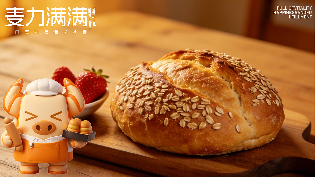 【麦力满满】烘焙品牌提案（图ZNDAxMTEwNDYw） - 品牌 - 站酷设计师小玉设计师原创素材 - 站酷ZCOOL