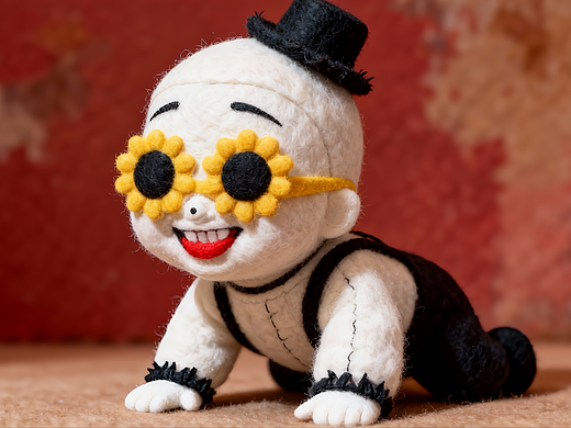 毛毡万圣节动画AI一镜到底