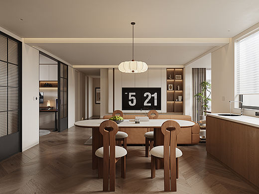 君悦东方中古风设计