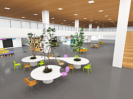 某校閱讀空間設計