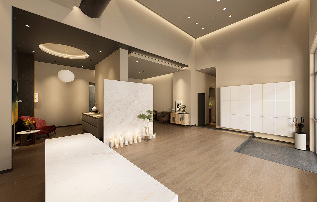 静悦瑜伽寮步店设计（图ZNDAxMTE0MTQw） - 商业空间设计 - 站酷设计师六道设计事务所原创素材 - 站酷ZCOOL