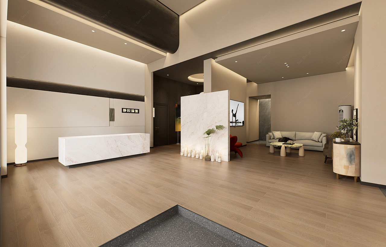 静悦瑜伽寮步店设计（图ZNDAxMTE0MTYw） - 商业空间设计 - 站酷设计师六道设计事务所原创素材 - 站酷ZCOOL