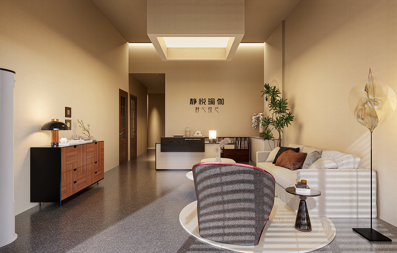 静悦瑜伽台科店设计（图ZNDAxMTE0Njk2） - 商业空间设计 - 站酷设计师六道设计事务所原创素材 - 站酷ZCOOL