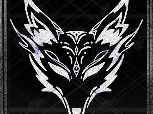 【狐面】幻想生物设计  花纹素材