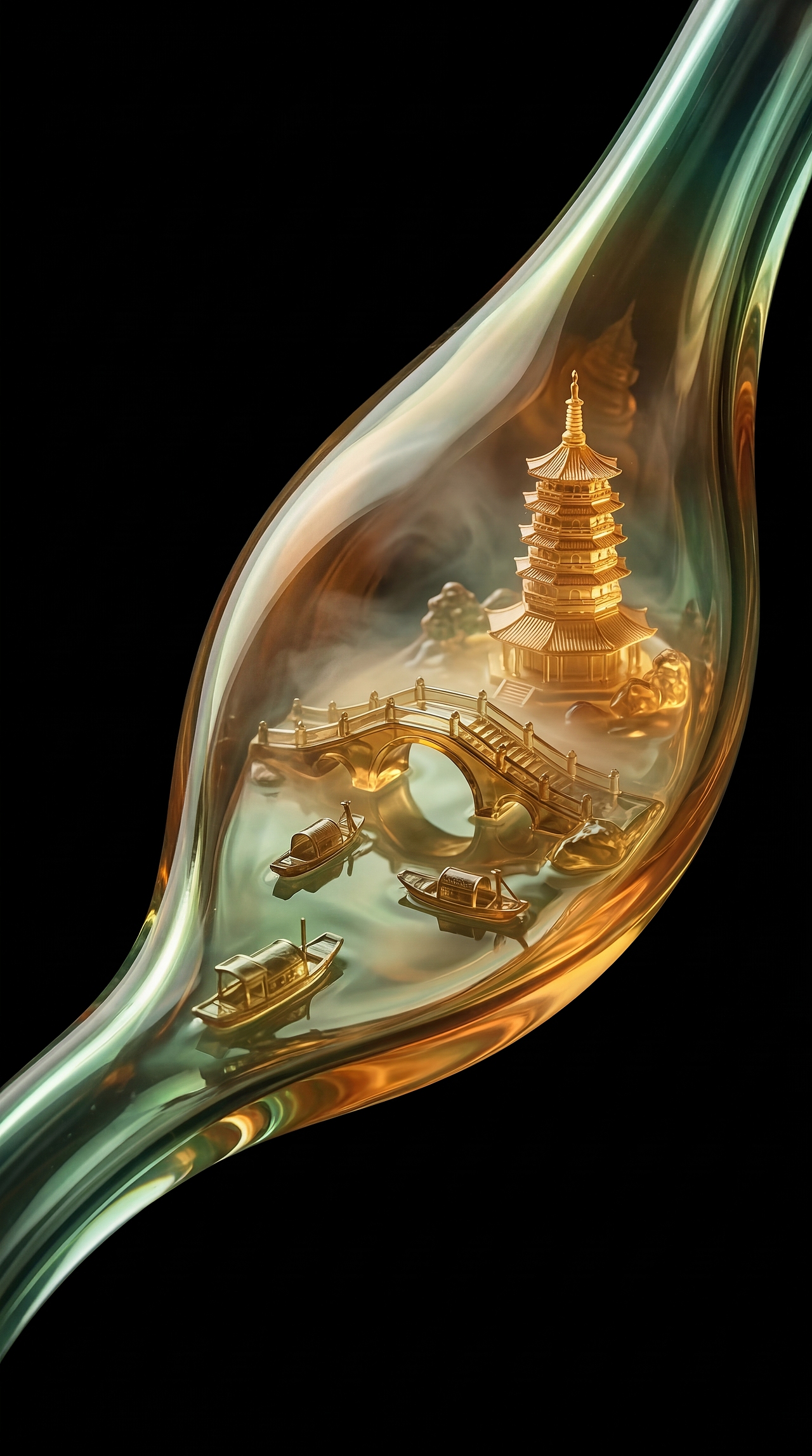 当一座城市，被装进时间里（图ZNDAxMTIwNzQ0） - AI作品 - 站酷设计师上分吧Pt原创素材 - 站酷ZCOOL