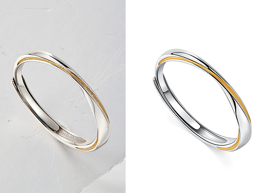 珠宝修图—银饰戒指精修