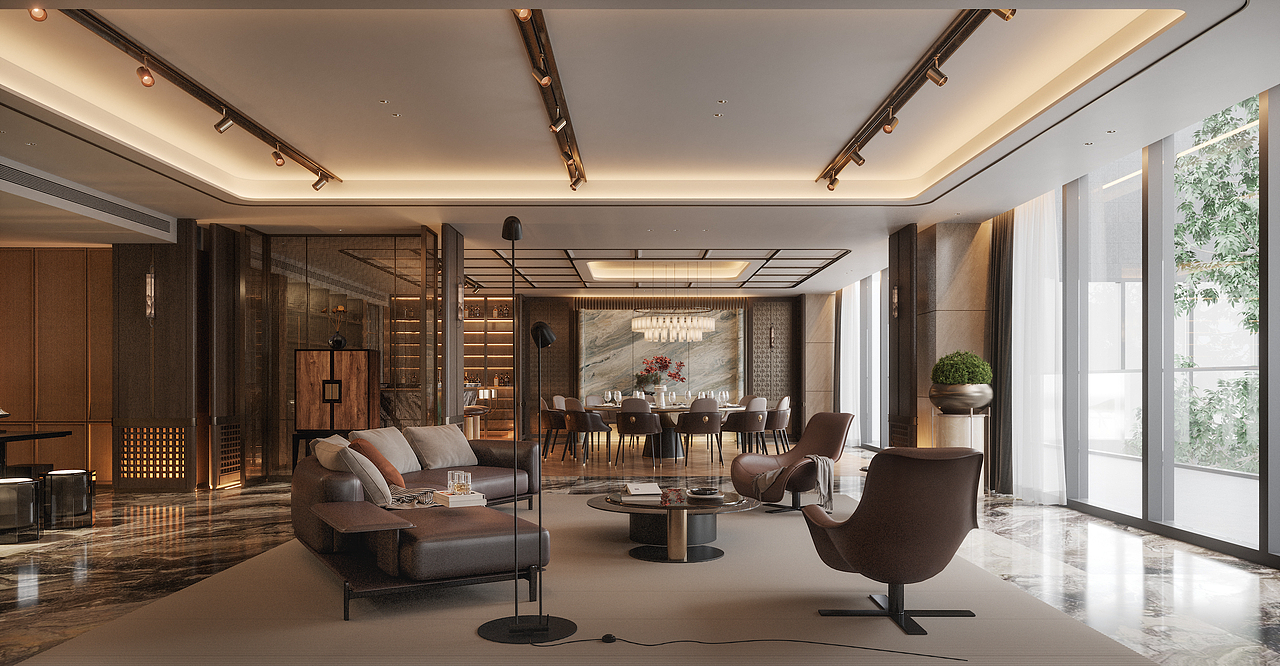 私宴厅（图ZNDAxMTMxMDA0） - 商业空间设计 - 站酷设计师南男原创素材 - 站酷ZCOOL