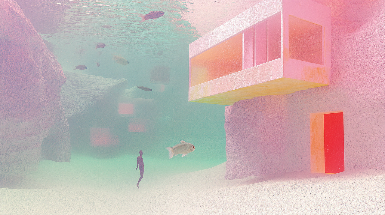 水/光/梦 Visual illusion 100张（图ZNDAxMTM0NTc2） - AI作品 - 站酷设计师清松珠宝课堂原创素材 - 站酷ZCOOL