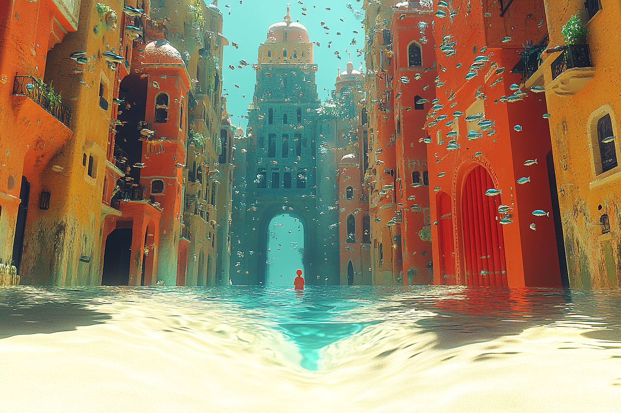 水/光/梦 Visual illusion 100张（图ZNDAxMTM0NzU2） - AI作品 - 站酷设计师清松珠宝课堂原创素材 - 站酷ZCOOL