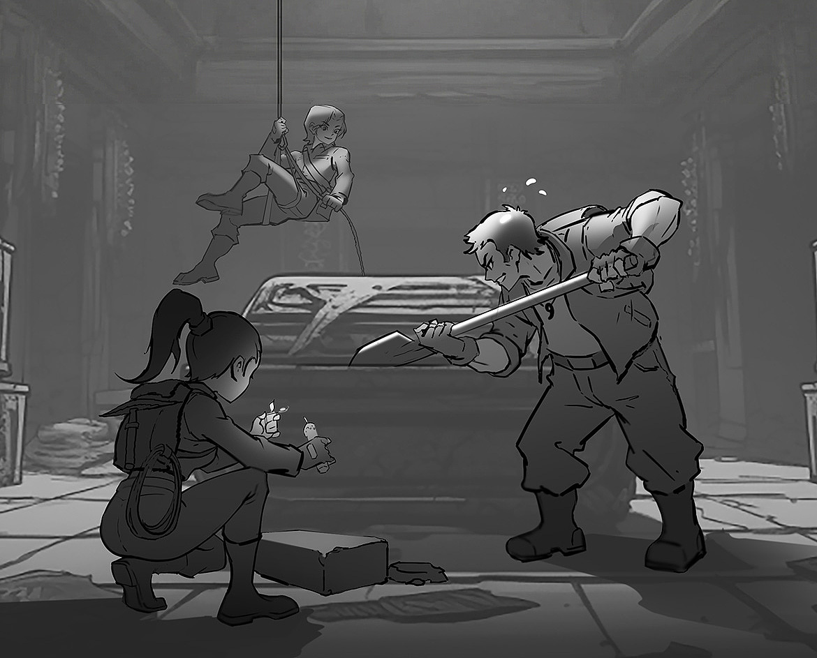 一些草图可以草点吗（图ZNDAxMTQ0MDY0） - 游戏原画 - 站酷设计师DQ_HUNTER原创素材 - 站酷ZCOOL