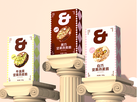 灵丹新作｜坚果燕麦脆包装设计