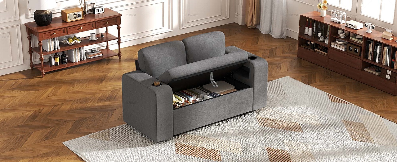 家居用品 羊绒储物-Amazon案例 亚马逊主副图A+设计（图ZNDAxMTUxMTM2） - 电商 - 站酷设计师亚马逊设计工作室原创素材 - 站酷ZCOOL