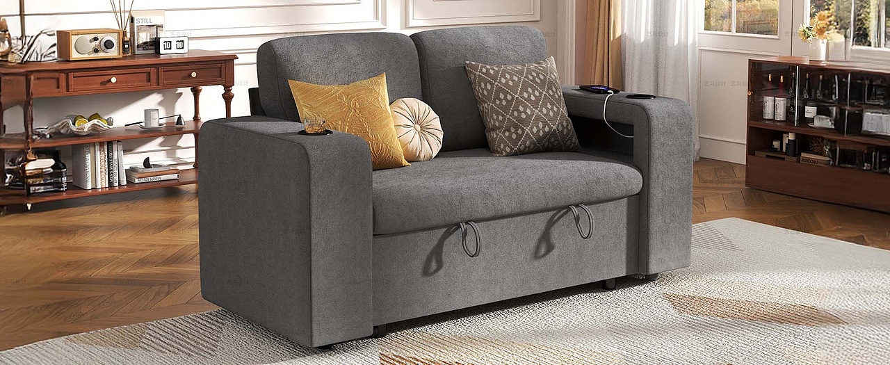 家居用品 羊绒沙发-Amazon案例 亚马逊主副图A+设计（图ZNDAxMTUxMzY4） - 电商 - 站酷设计师亚马逊设计工作室原创素材 - 站酷ZCOOL