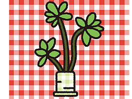 治愈家居插画派对