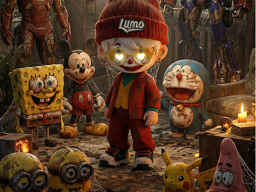 推开这间废弃公寓门的时候（个人主页-ZNzMwMTE5NjQ=） - 海报 - 站酷设计师爱发光原创素材 - 站酷ZCOOL