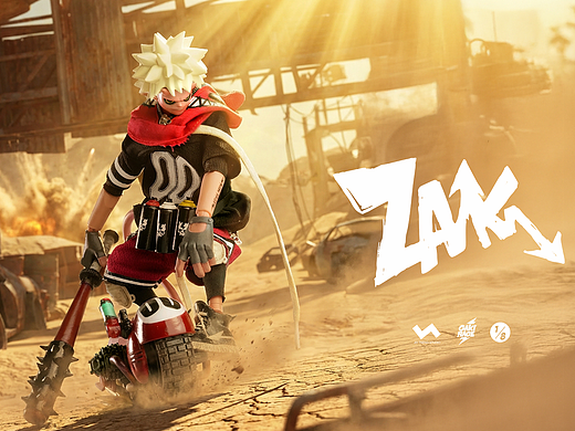 8"2GO - GAKIRACE 恶魔赛车 - 赤色恶魔ZAIKI登场！