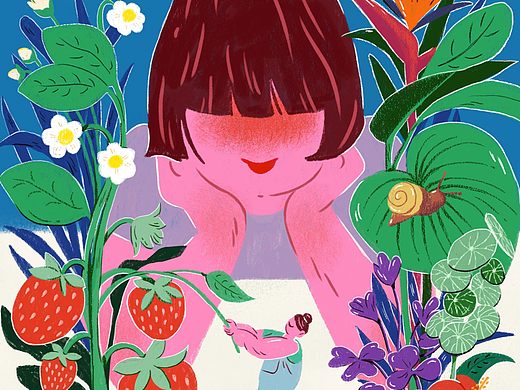 把烦恼都吃掉，做个快乐小孩