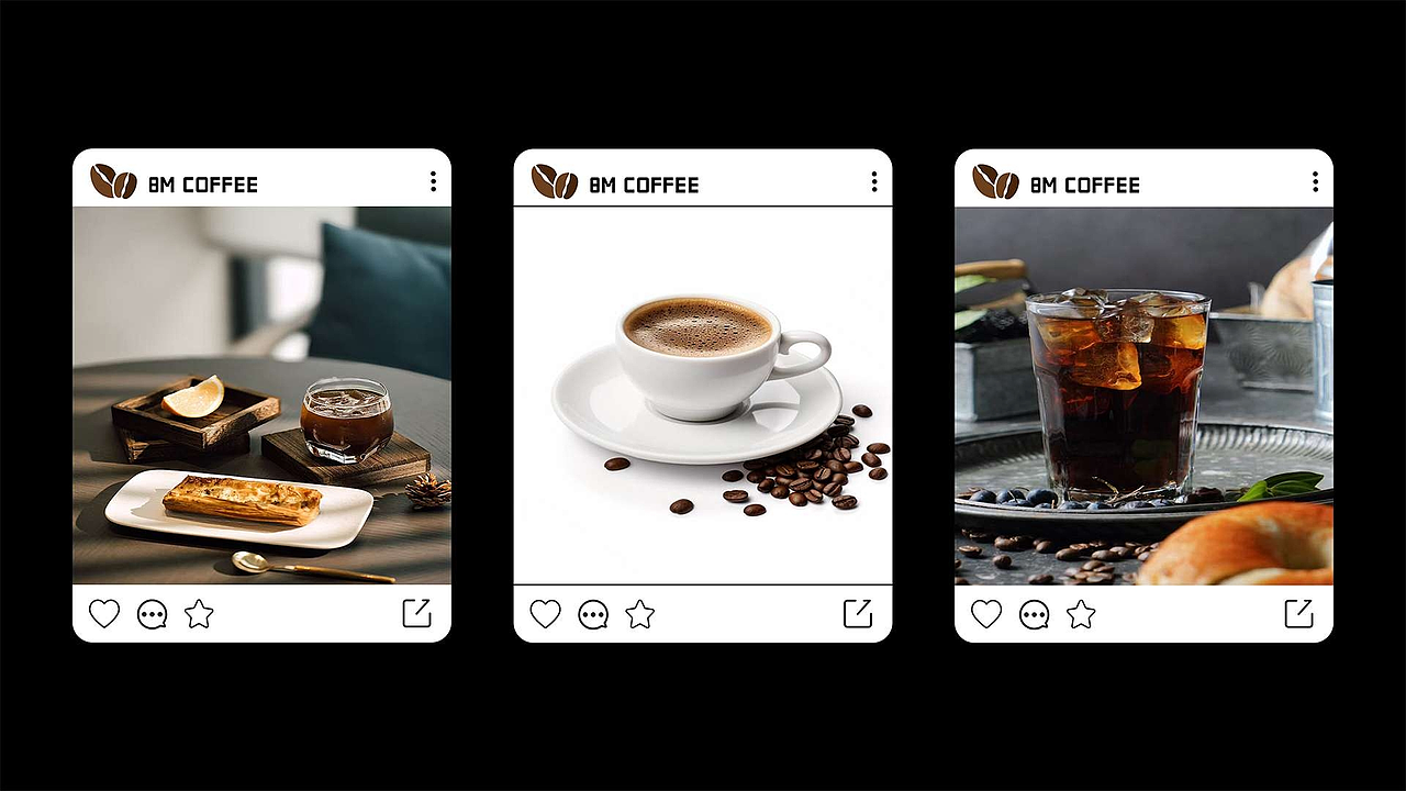 8M COFFEE（图ZNDAxMTczNTk2） - AI作品 - 站酷设计师XI西洋菜原创素材 - 站酷ZCOOL