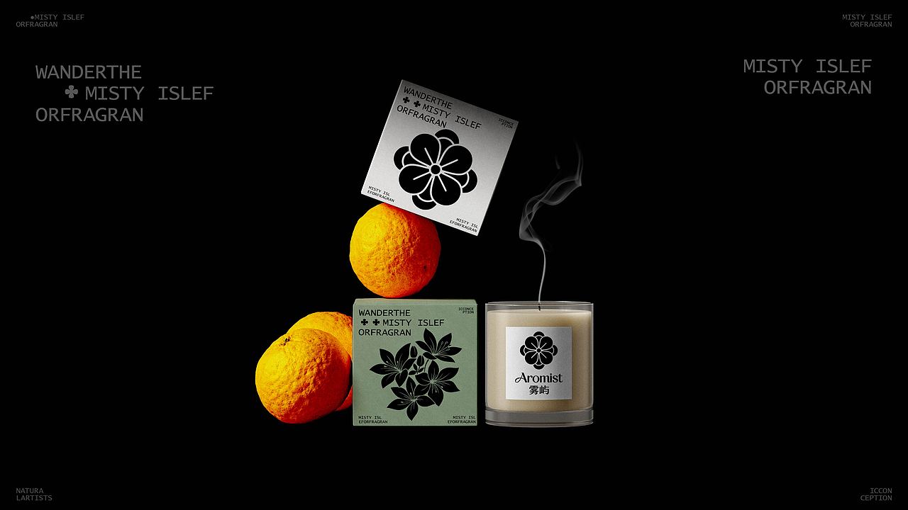 雾屿香薰品牌提案（图ZNDAxMTc1NTMy） - 品牌 - 站酷设计师Zero嘟嘟原创素材 - 站酷ZCOOL