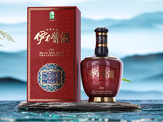 伊力酱酒系列-白酒包装设计