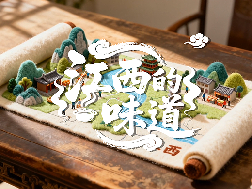 文旅AI作品《江西的味道》