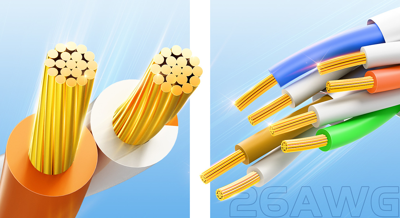 工业类线缆渲染（图ZNDAxMjEyMzM2） - 产品 - 站酷设计师成年老咸鱼原创素材 - 站酷ZCOOL