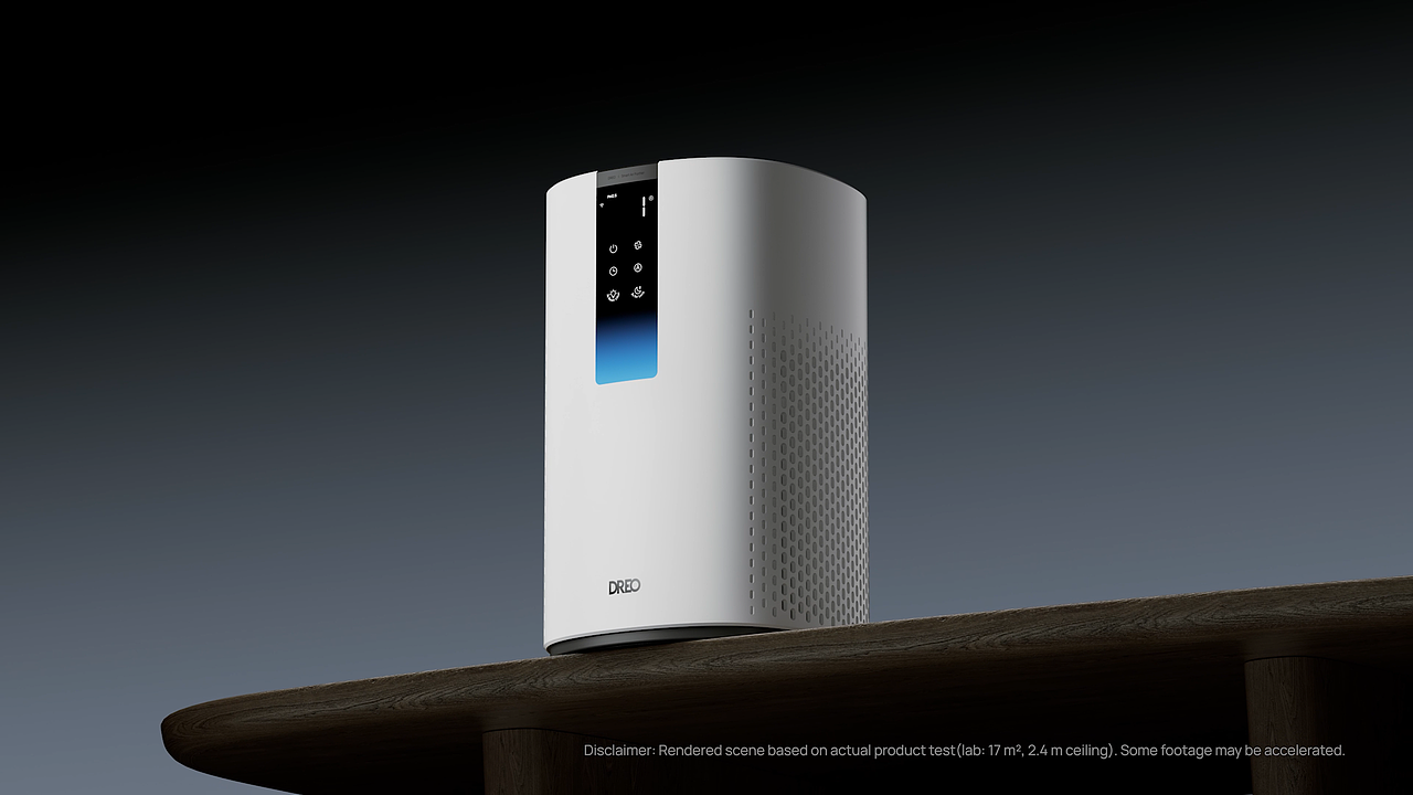 DREO｜Air Purifier Overseas「三维版烟雾房测试」（图ZNDAxMjI0MDcy） - 动画/影视 - 站酷设计师比奇堡的刁民原创素材 - 站酷ZCOOL