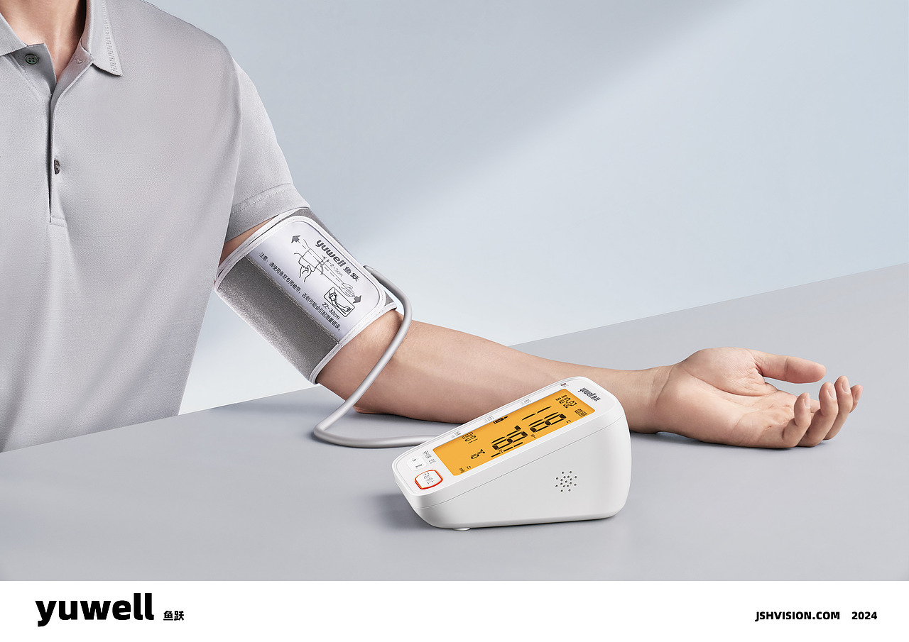 鱼跃医疗 血压计（图ZNDAxMjI3ODM2） - 产品摄影 - 站酷设计师锦上花视觉原创素材 - 站酷ZCOOL