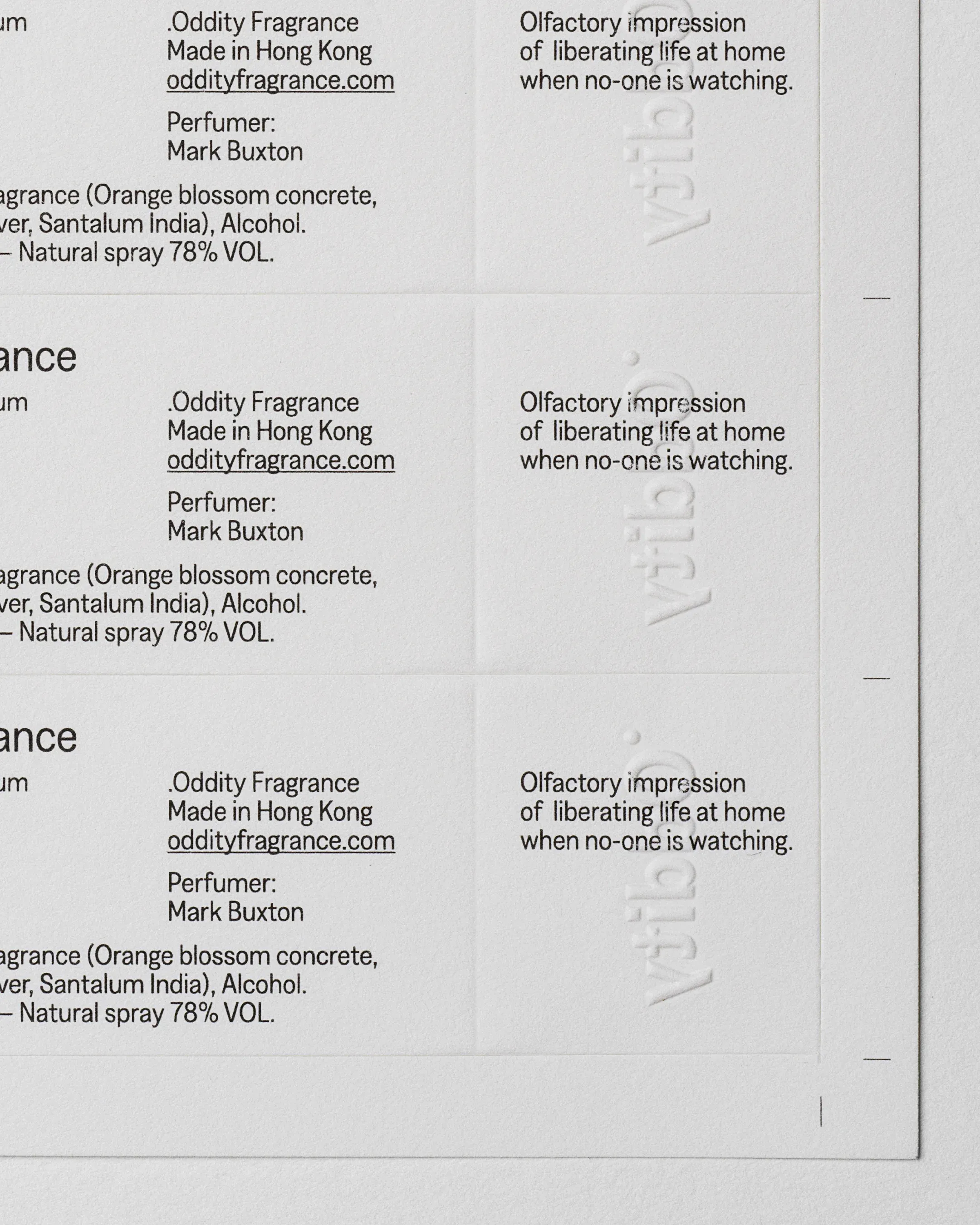 不完美之美-.Oddity Fragrance香水设计｜365天的好设计 NO.160（图ZMTUzNjU3NjQ=） - 观点 - 站酷设计师365天的好设计原创素材 - 站酷ZCOOL
