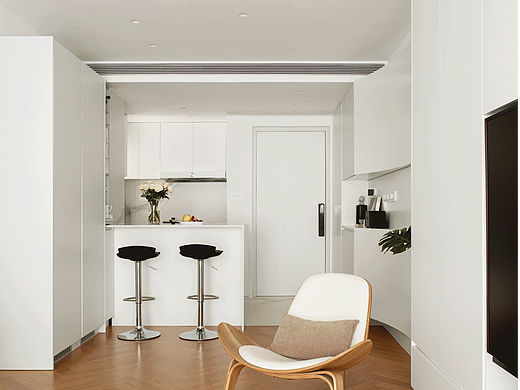 88m²经典户型精装房改造，打破原有小黑房