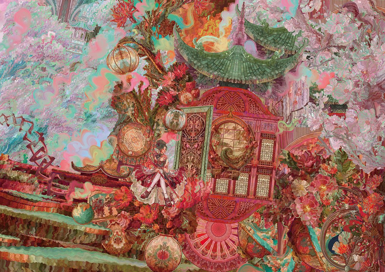 花园（2025主题合集）（图ZNDAxMjYyODc2） - 商业插画 - 站酷设计师rayloart原创素材 - 站酷ZCOOL