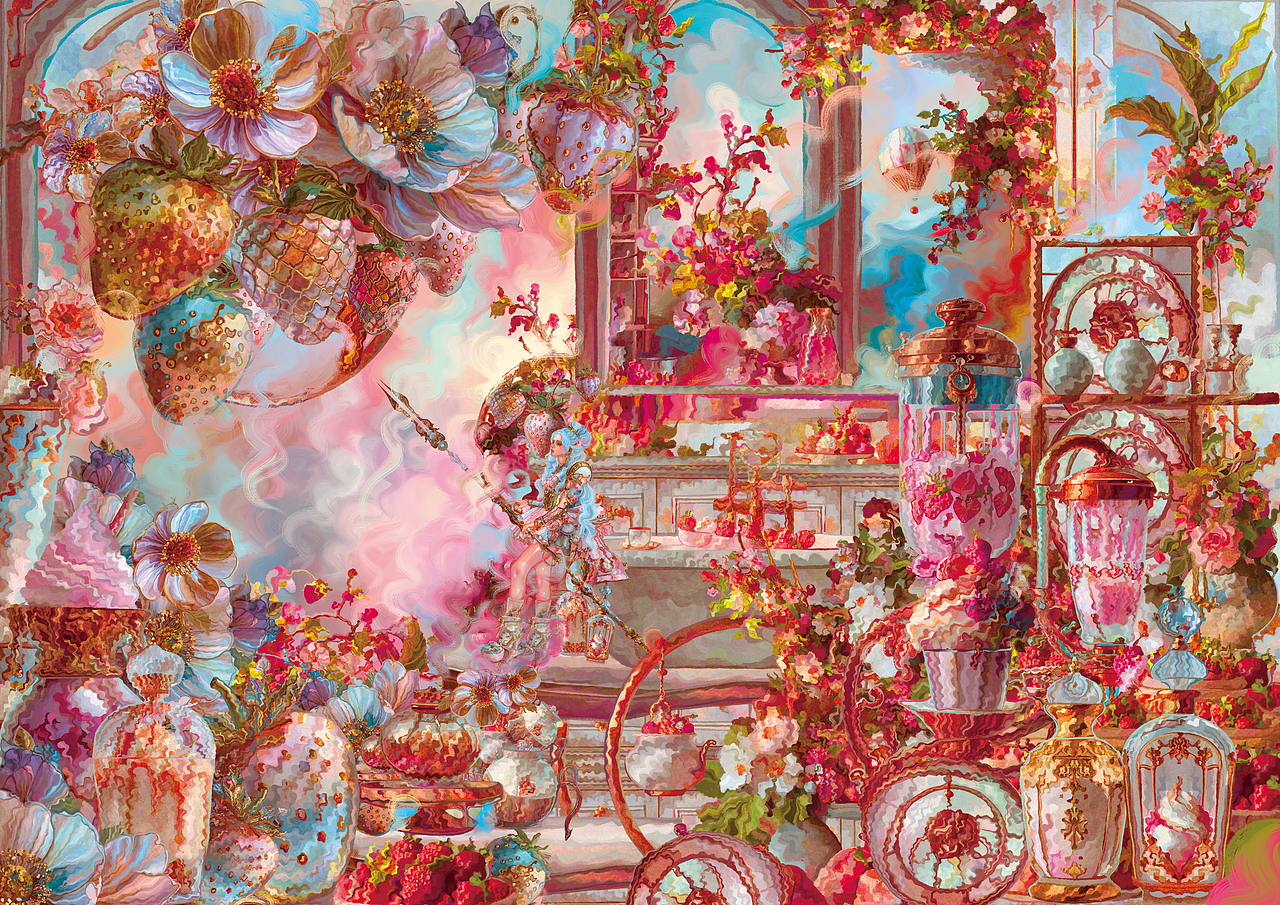 花园（2025主题合集）（图ZNDAxMjYyOTAw） - 商业插画 - 站酷设计师rayloart原创素材 - 站酷ZCOOL