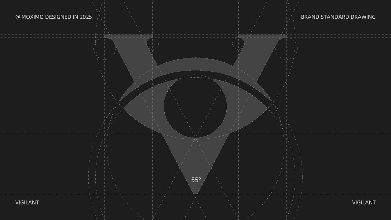 维境安防Vigilant | 品牌视觉概念设计（图ZNDAxMjYyNjYw） - 品牌 - 站酷设计师MOXIMO_原创素材 - 站酷ZCOOL