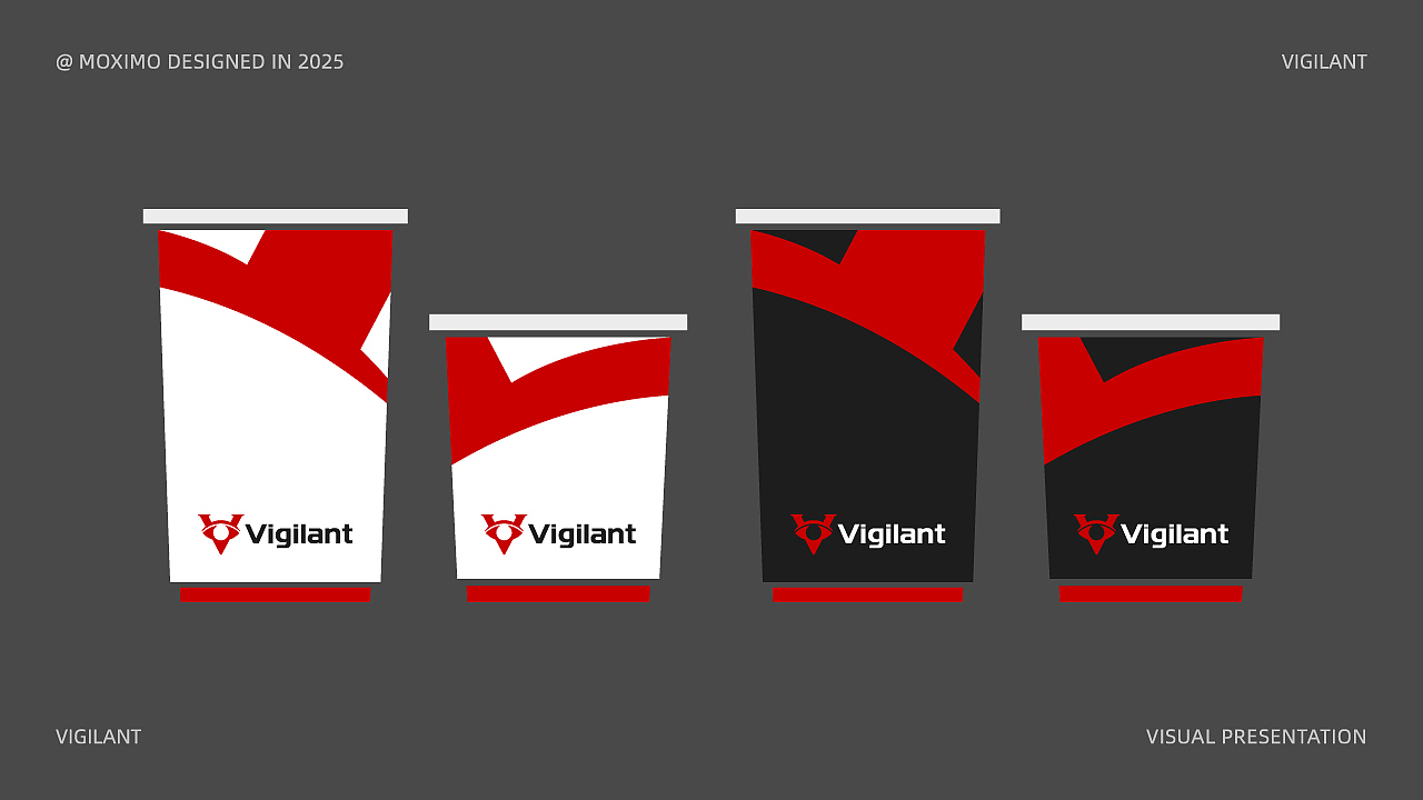 维境安防Vigilant | 品牌视觉概念设计（图ZNDAxMjYyNzY0） - 品牌 - 站酷设计师MOXIMO_原创素材 - 站酷ZCOOL