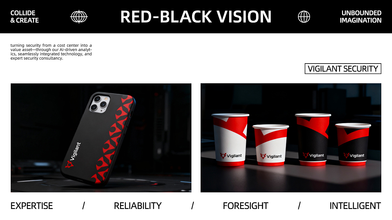 维境安防Vigilant | 品牌视觉概念设计（图ZNDAxMjYyNzcy） - 品牌 - 站酷设计师MOXIMO_原创素材 - 站酷ZCOOL
