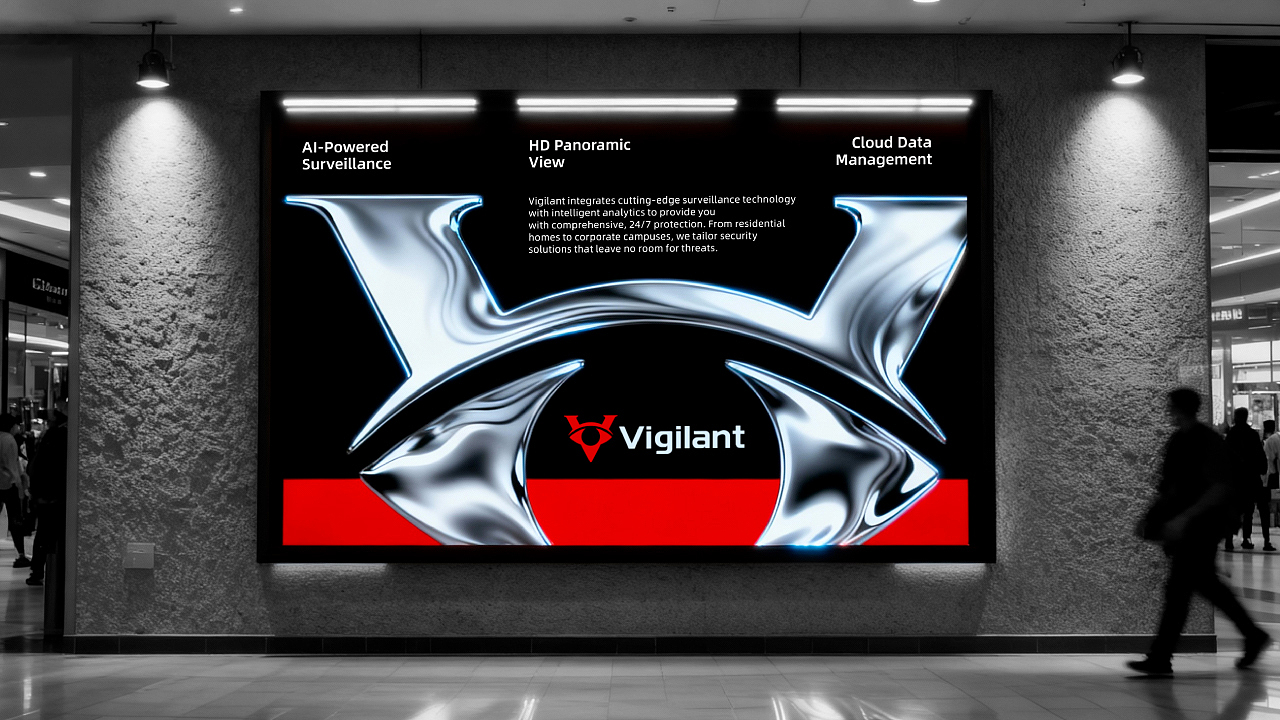 维境安防Vigilant | 品牌视觉概念设计（图ZNDAxMjYyNzky） - 品牌 - 站酷设计师MOXIMO_原创素材 - 站酷ZCOOL