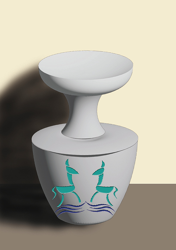 新年客厅摆件设计（图ZNDAxMjY0NDY4） - 生活用品 - 站酷设计师江苏抽象艺术家原创素材 - 站酷ZCOOL