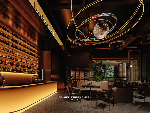 餐廳設(shè)計，美學(xué)與味蕾的高格調(diào)碰撞?。▊€人主頁-ZNzMwMjEyMTI=） - 商業(yè)空間設(shè)計 - 站酷設(shè)計師小楠呀原創(chuàng)素材 - 站酷ZCOOL