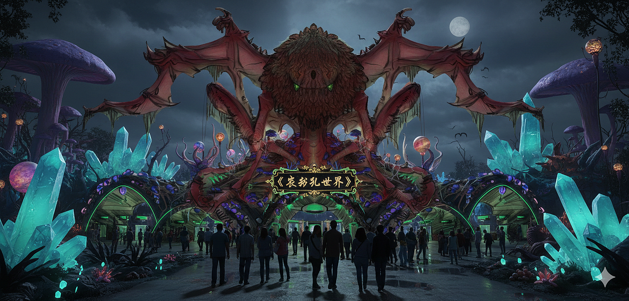 主题公园大门（图ZNDAxMjg0NDIw） - 建筑设计 - 站酷设计师欧德小毕原创素材 - 站酷ZCOOL