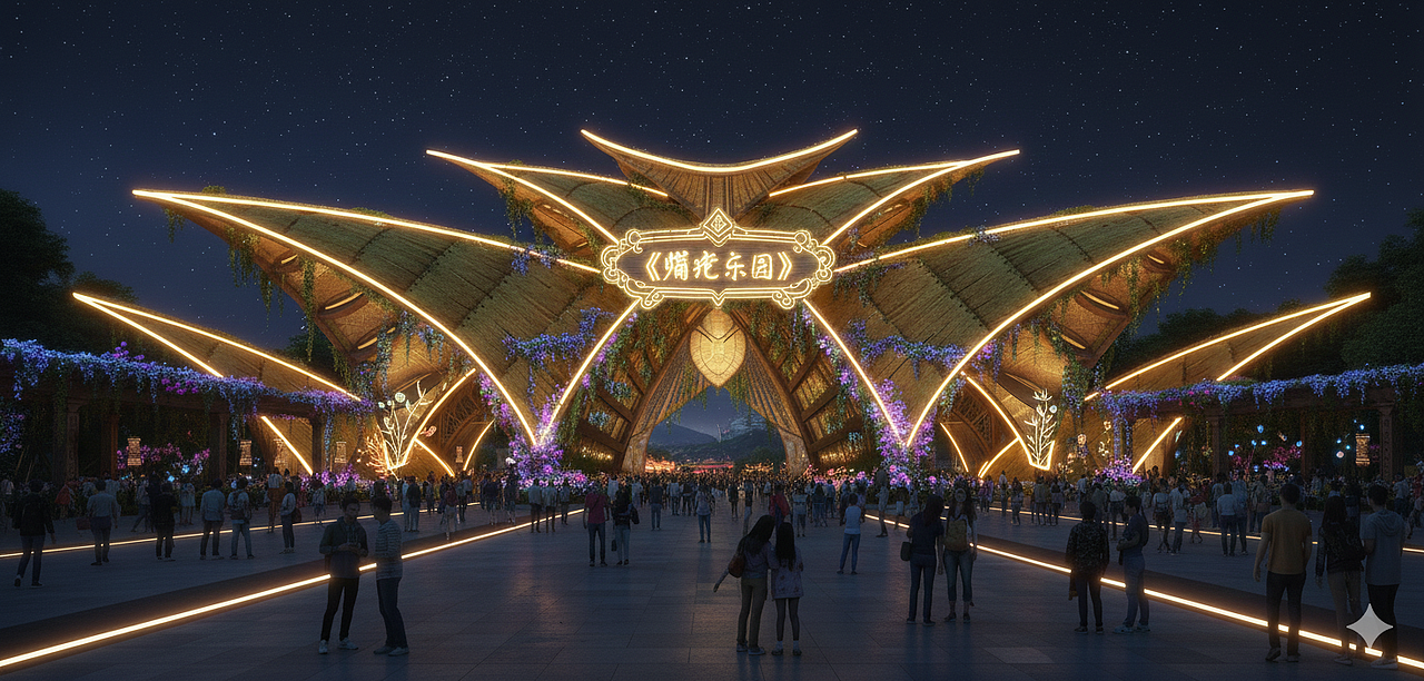 主题公园大门（图ZNDAxMjg3MTc2） - 建筑设计 - 站酷设计师欧德小毕原创素材 - 站酷ZCOOL