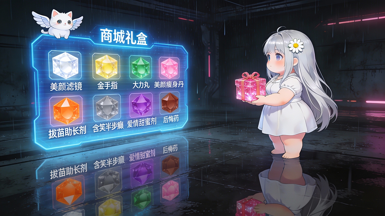 系统奖励女配什么礼物呢？（图ZNDAxMjg2MDUy） - AI作品 - 站酷设计师妖娆娉原创素材 - 站酷ZCOOL