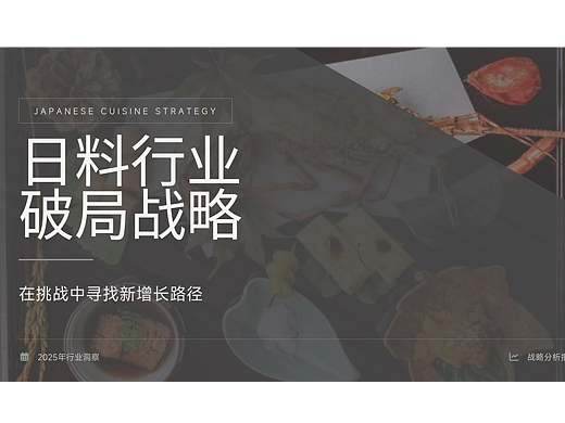 PPT制作-日料行業(yè)破局戰(zhàn)略