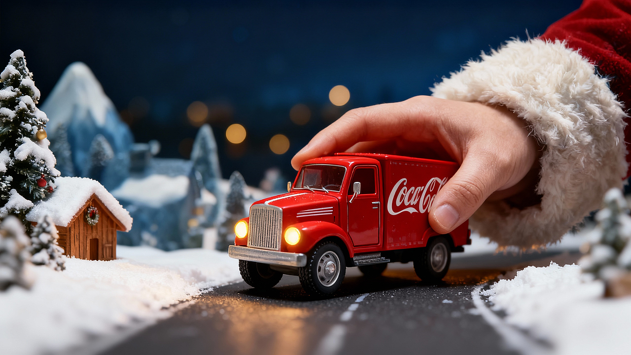 圣诞广告可口可乐（图ZNDAxMjk5OTcy） - AI作品 - 站酷设计师脆南瓜原创素材 - 站酷ZCOOL