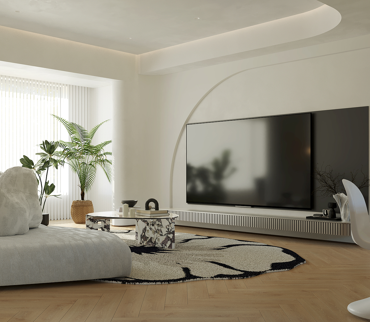 法式客厅（图ZNDAxMzAwNzY4） - 家装设计 - 站酷设计师南方视觉原创素材 - 站酷ZCOOL