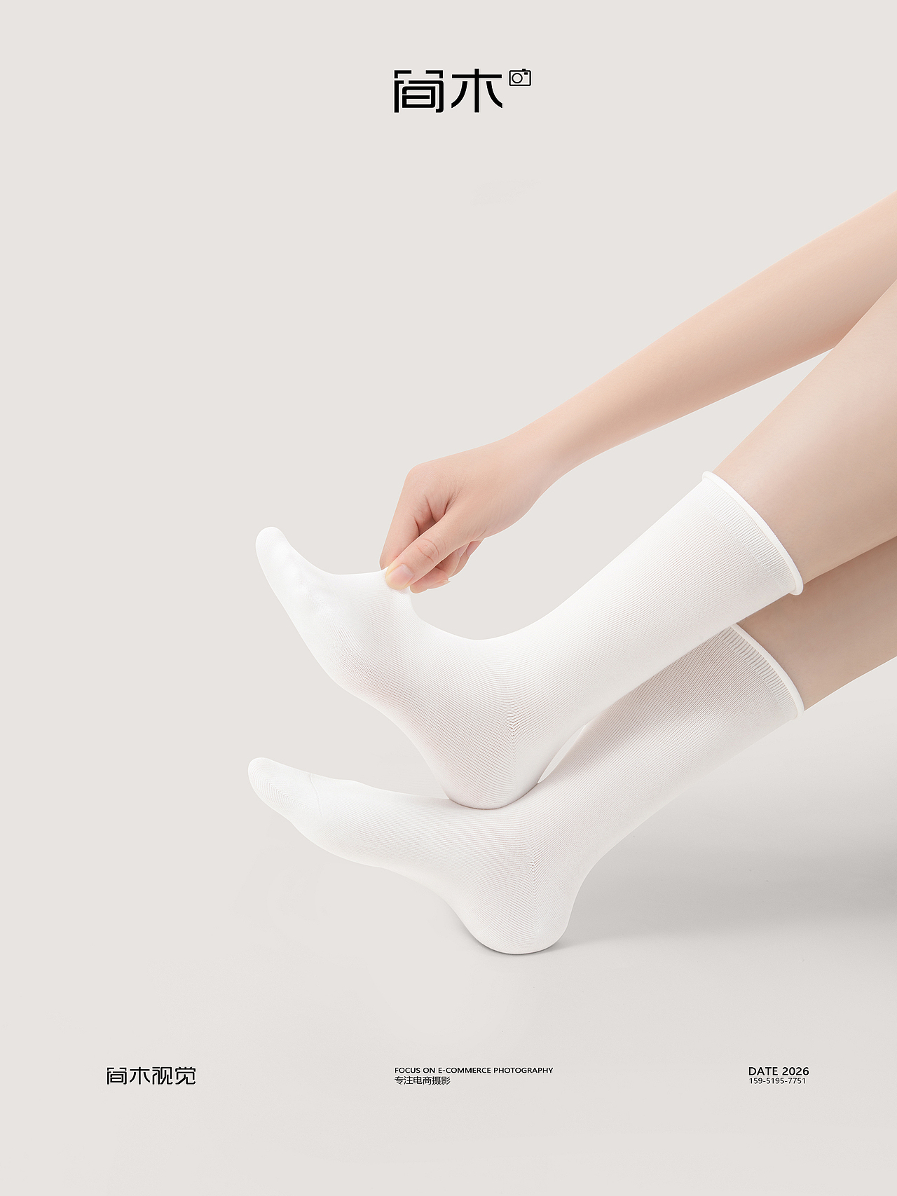 女士袜子上脚图拍摄丨三利×简木视觉 女袜模特摄影（图ZNDAxMzAxNzU2） - 产品摄影 - 站酷设计师简木视觉原创素材 - 站酷ZCOOL