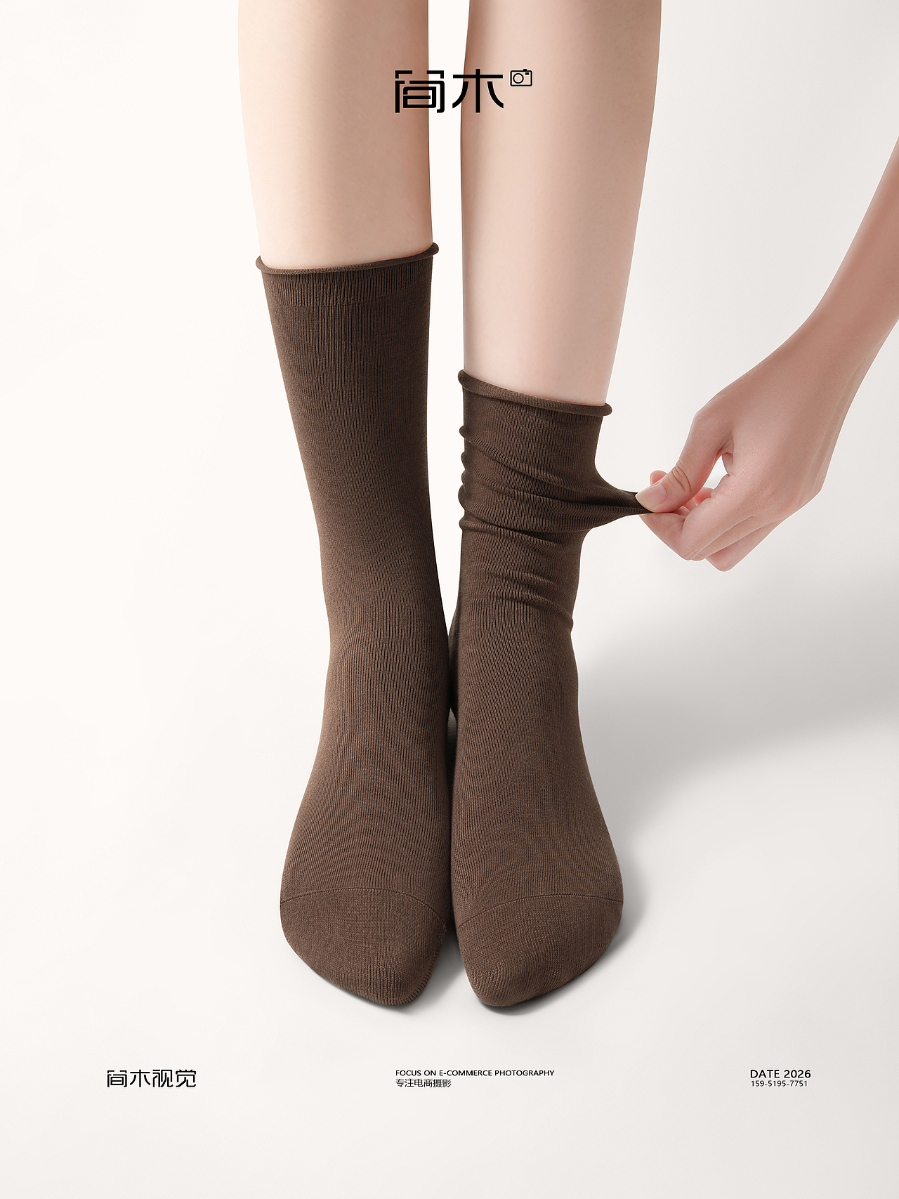 女士袜子上脚图拍摄丨三利×简木视觉 女袜模特摄影（图ZNDAxMzAxNzky） - 产品摄影 - 站酷设计师简木视觉原创素材 - 站酷ZCOOL