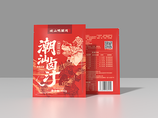 潮汕卤汁包装袋设计