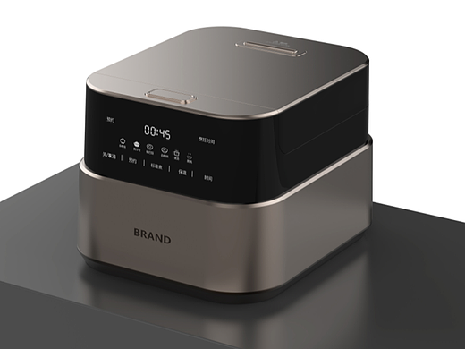 一境工业设计 科技感电饭锅 原创设计分享